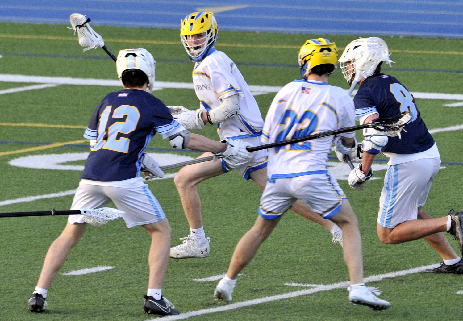 Photo gallery Cape Henlopen vs. Caesar Rodney boys' lacrosse Bay to